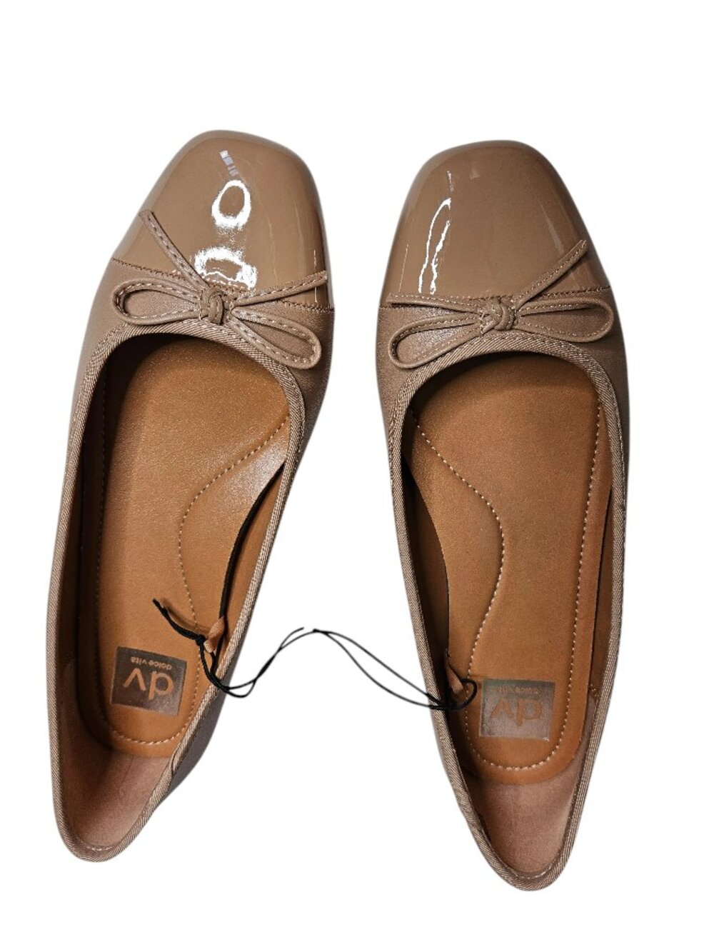 DV by Dolce Vita Women's Moxy Ballet Flats, Cafe, 9M, NWT - Picture 6 of 13